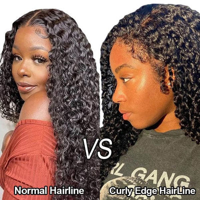 The different 4C hairline edge wig and normal wig?