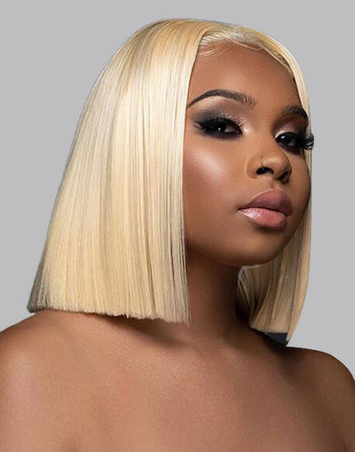 blonde bob lace wigs